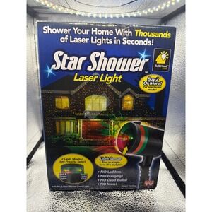 BulbHead Star Shower Weather Laser Light Projector